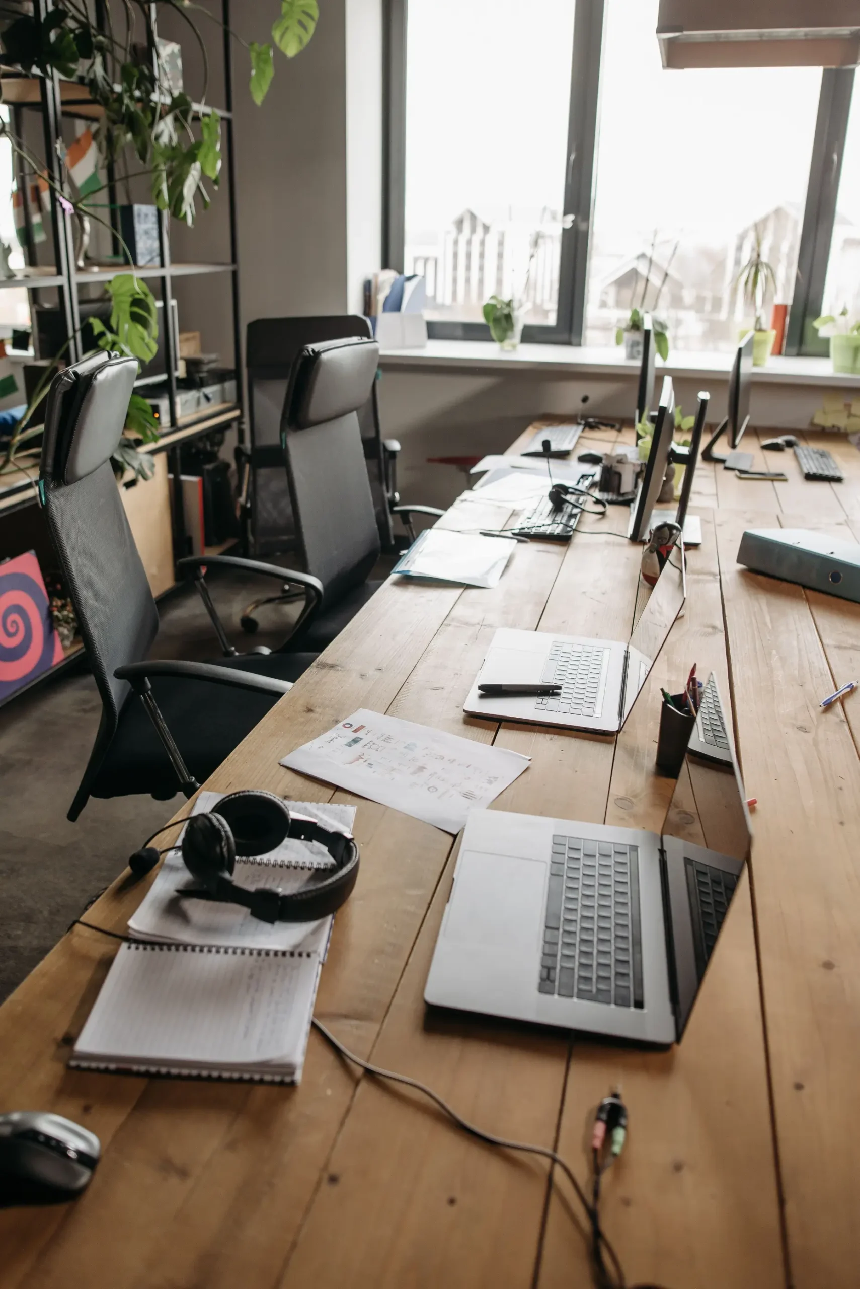 Espacio de trabajo listo para hacer magia